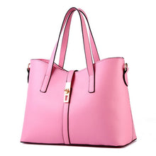 Load image into Gallery viewer, Women Leather Handbag Shoulder Purse Tote Female Bag