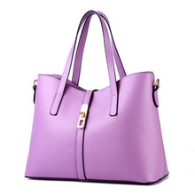 Load image into Gallery viewer, Women Leather Handbag Shoulder Purse Tote Female Bag