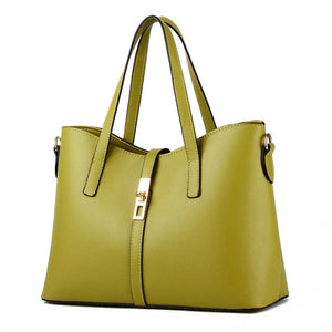 Women Leather Handbag Shoulder Purse Tote Female Bag