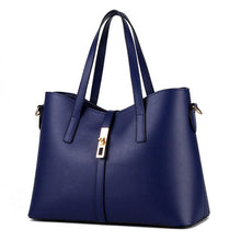 Load image into Gallery viewer, Women Leather Handbag Shoulder Purse Tote Female Bag