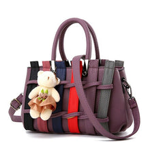 Load image into Gallery viewer, New Fashion PU Leather Weave Handbags for Women
