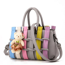 Load image into Gallery viewer, New Fashion PU Leather Weave Handbags for Women