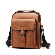 Load image into Gallery viewer, PU leather shoulder bag for men