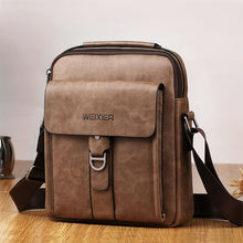 Load image into Gallery viewer, PU leather shoulder bag for men