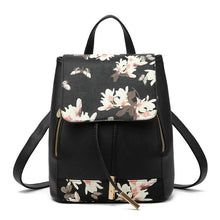 Load image into Gallery viewer, Women PU Leather Backpacks Rucksack School bags