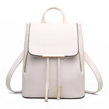 Load image into Gallery viewer, Women PU Leather Backpacks Rucksack School bags