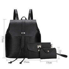Load image into Gallery viewer, 3Pcs/Set Women Elegant Backpacks Female