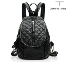 Load image into Gallery viewer, BERAGHINI 2018 PU Leather Women Backpack Student Rivet Daypack School Bags for Teenagers High Quality Travel Women Back Bag