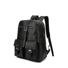 Load image into Gallery viewer, Fashion Men leather backpack